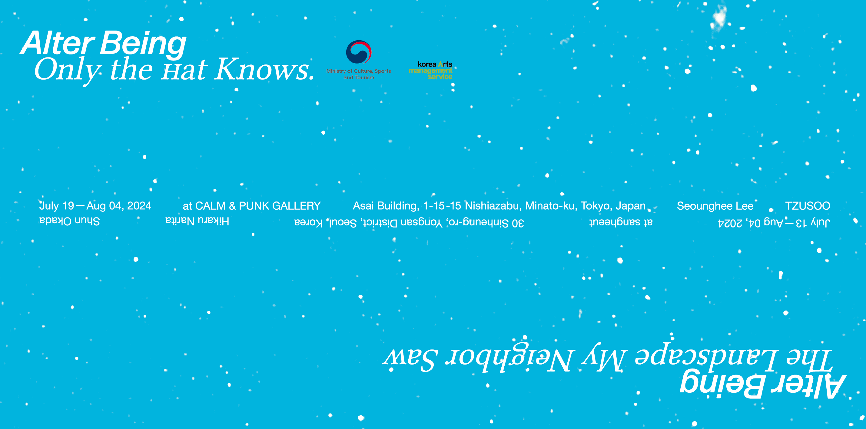 "Alter Being: Only the Hat Knows" Seounghee Lee / TZUSOO curated by  sangheeut