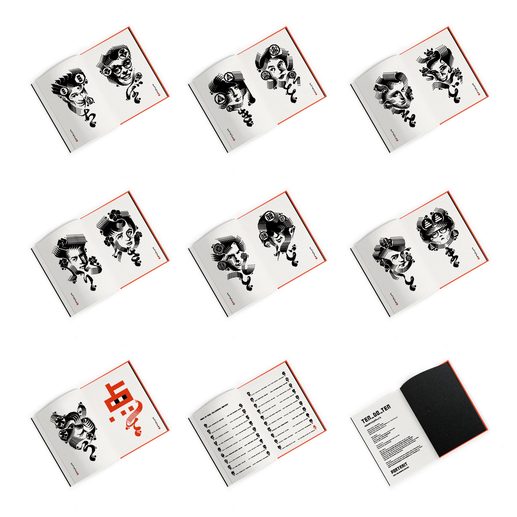 ten_do_ten : PORTRAIT CALM & PUNK Book#2