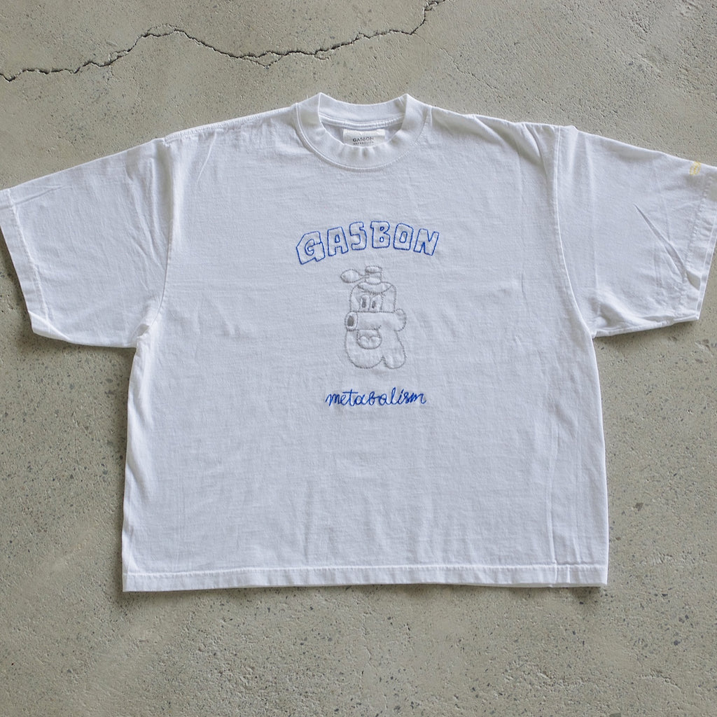 GASBON × DIEGO ガスボーイ “still here” T-shirt 2026 ホワイト