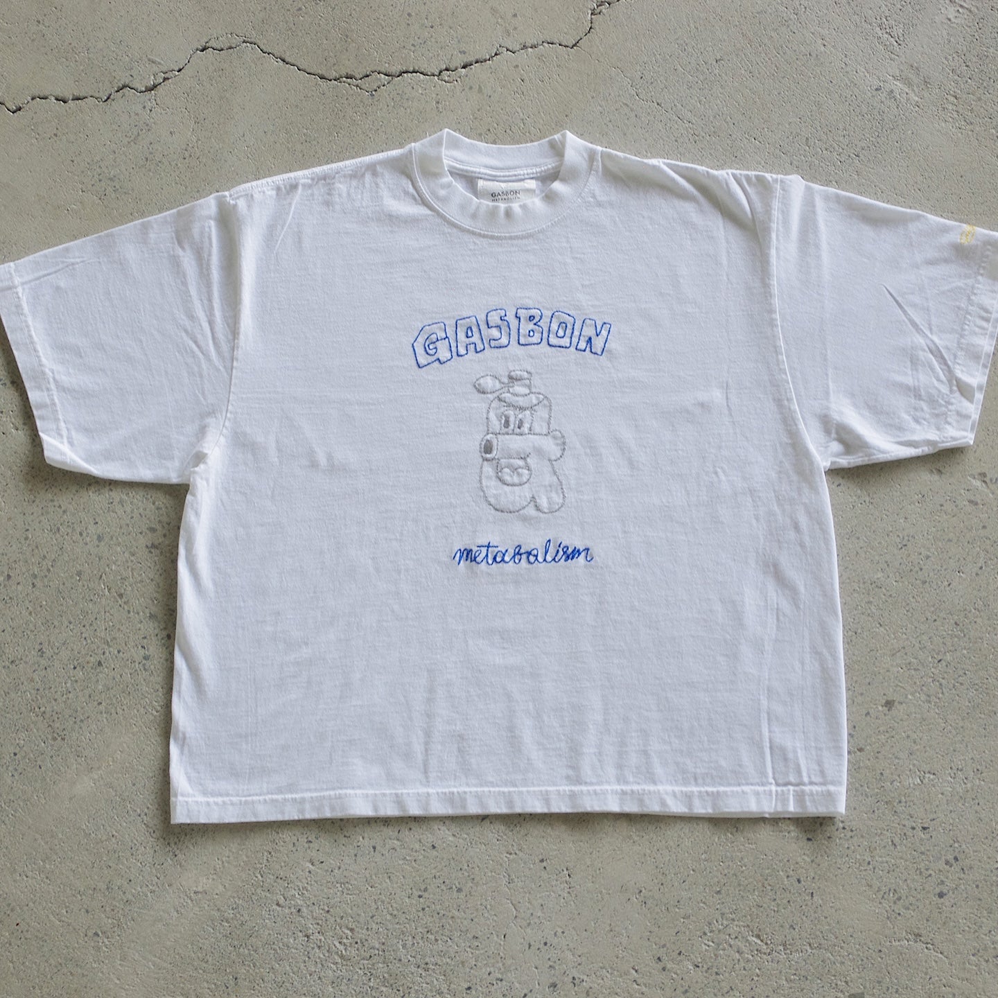 GASBON × DIEGO ガスボーイ “still here” T-shirt 2026 ホワイト