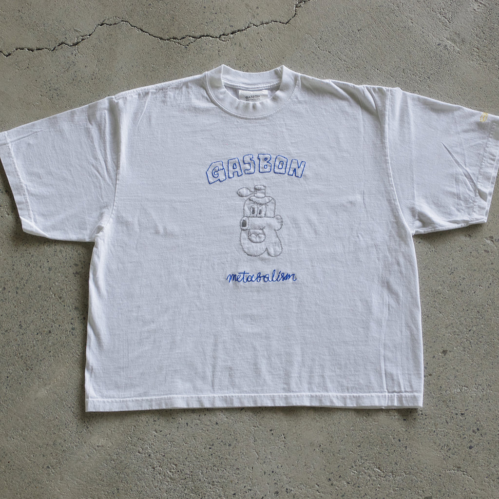 GASBON × DIEGO ガスボーイ “still here” T-shirt 2026 ホワイト