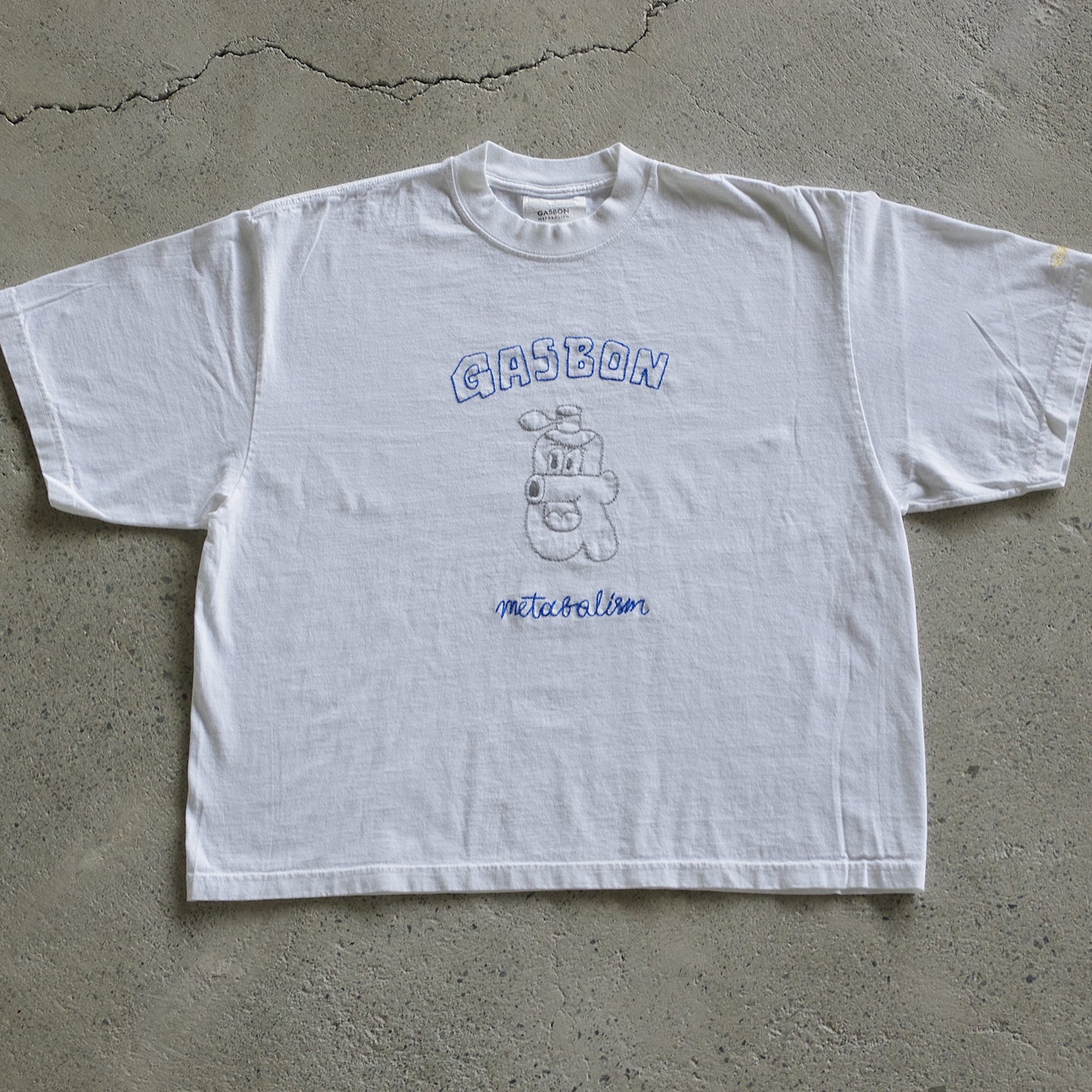 GASBON × DIEGO ガスボーイ “still here” T-shirt 2026 ホワイト