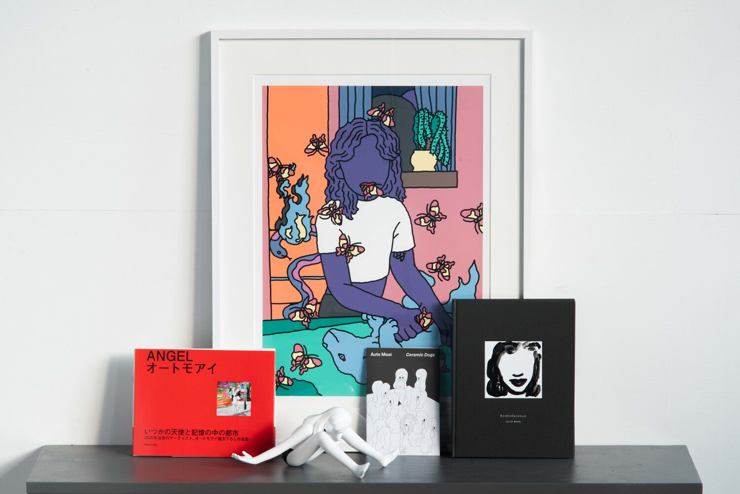 AUTO MOAI Silk screen print