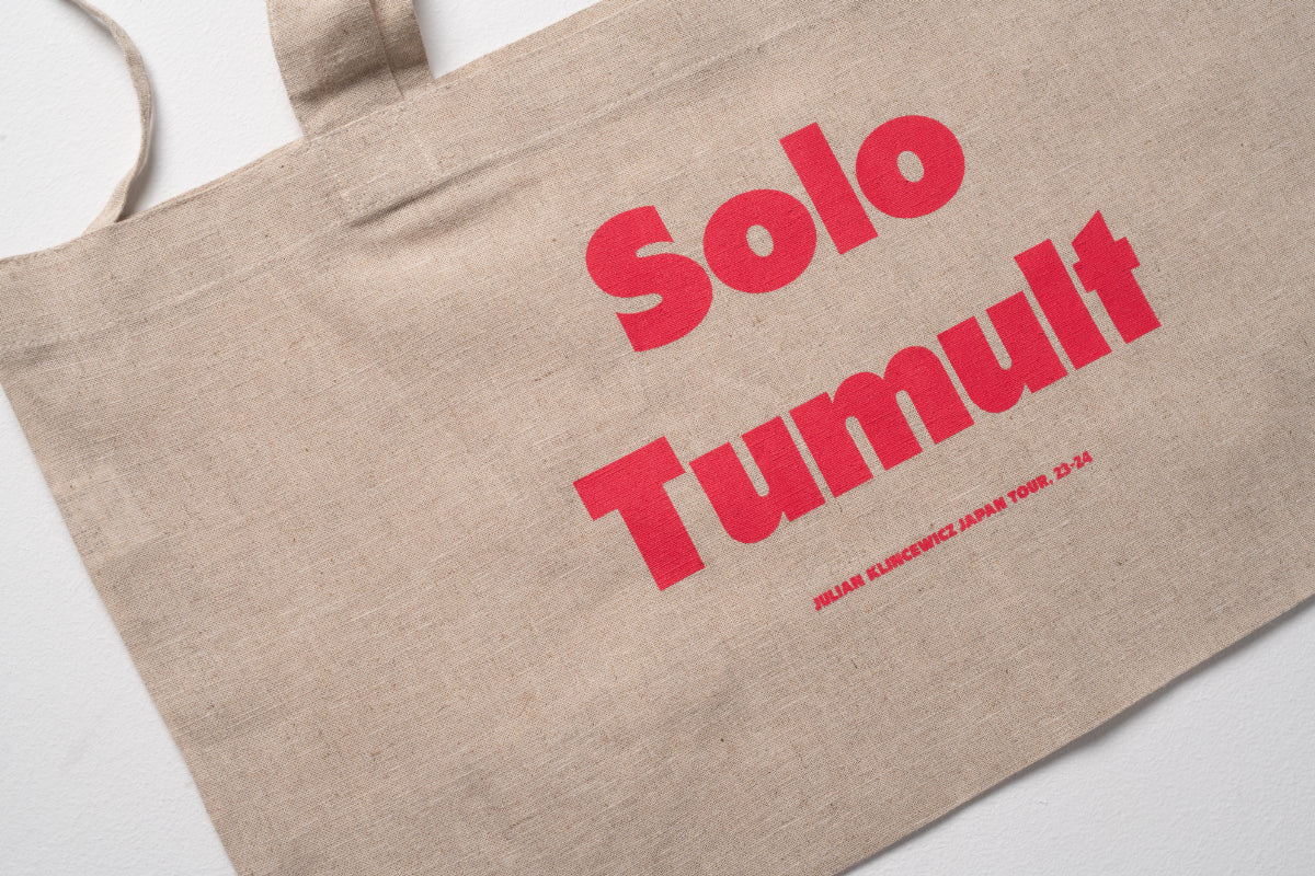 Julian Klincewicz『Solo Tumult』Tote Bag