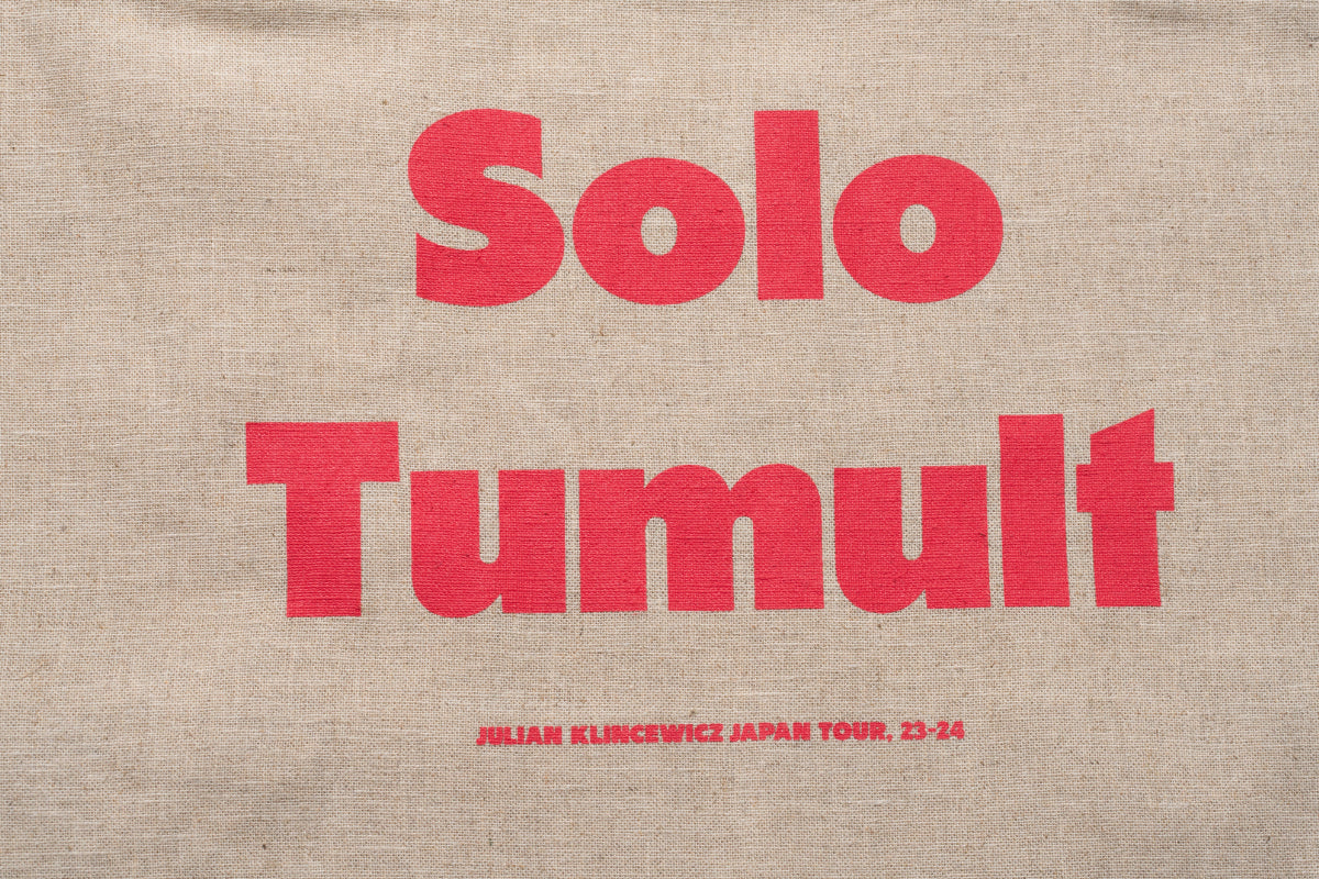 Julian Klincewicz『Solo Tumult』トートバッグ