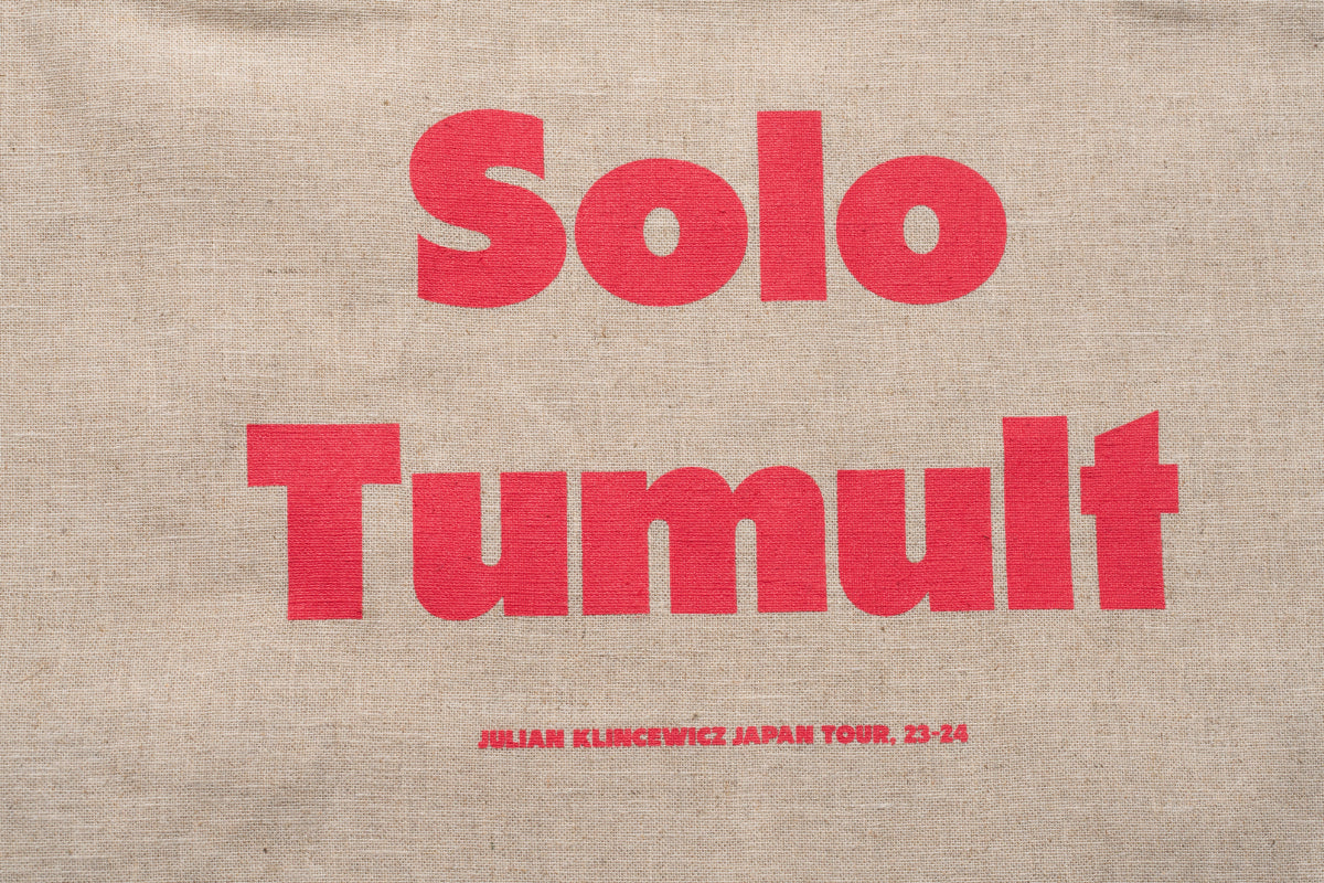 Julian Klincewicz『Solo Tumult』Tote Bag