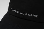 CALM & PUNK GALLERY CAP【BLACK】