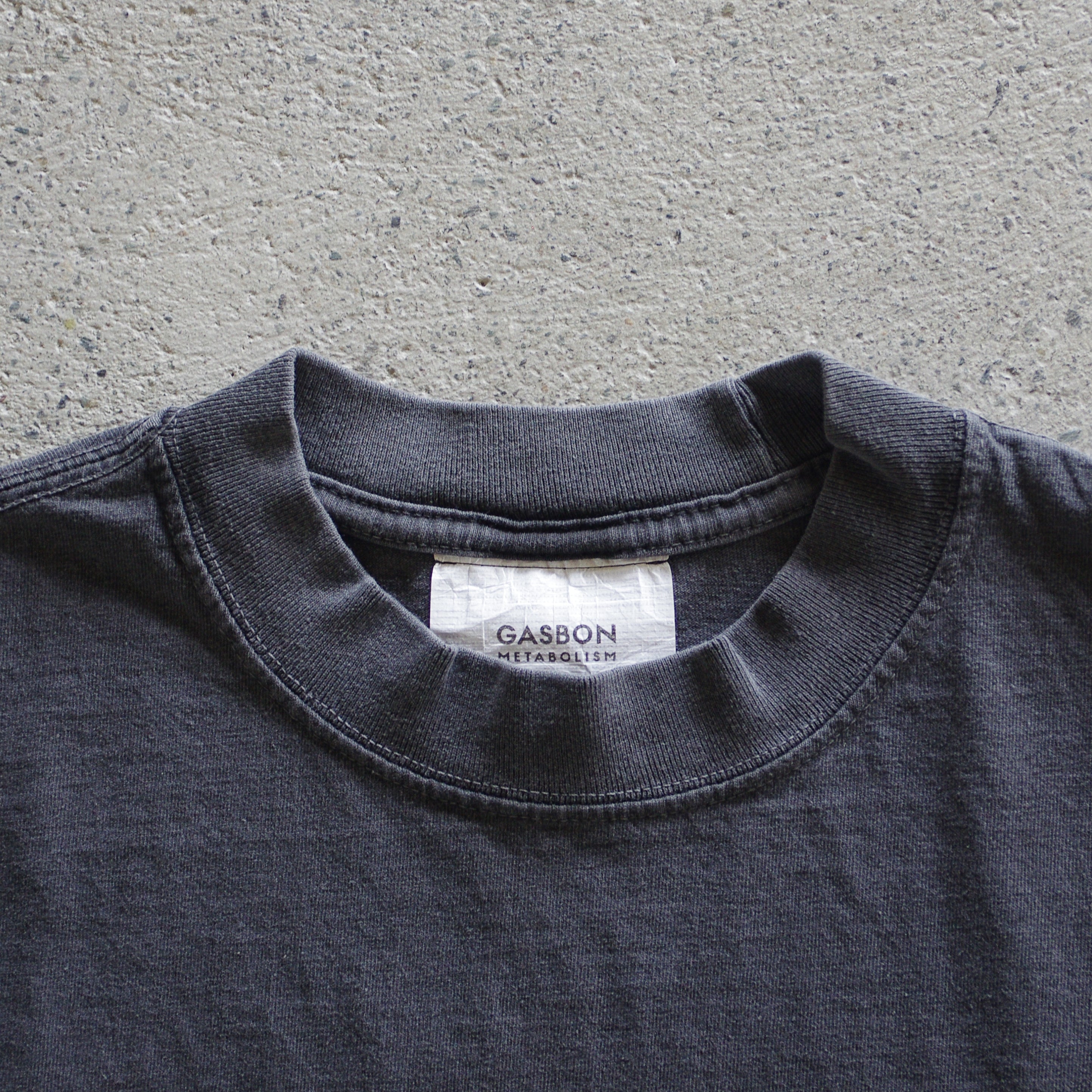 GASBON METABOLISM  〈G〉T-shirt　ブラック