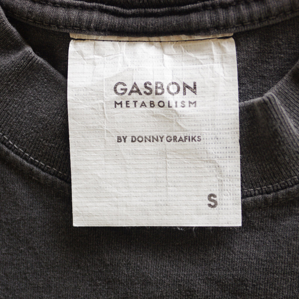 GASBON METABOLISM  〈G〉T-shirt　ブラック