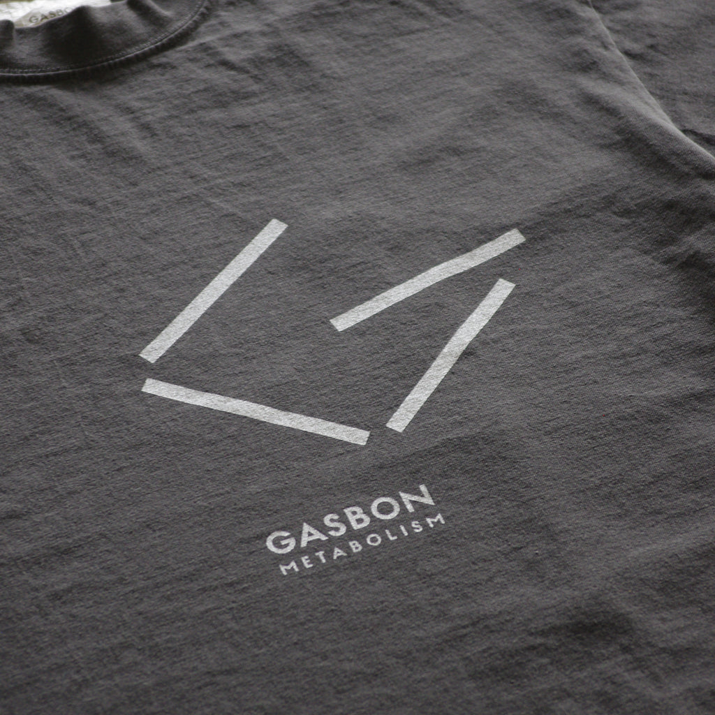 GASBON METABOLISM  〈G〉T-shirt　シルバー