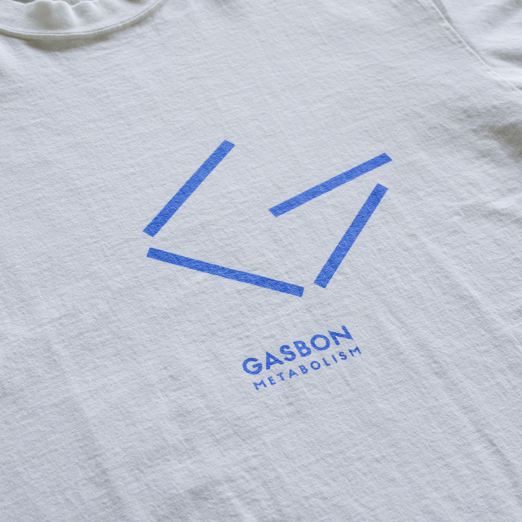 GASBON METABOLISM  〈G〉T-shirt　フェードブルー