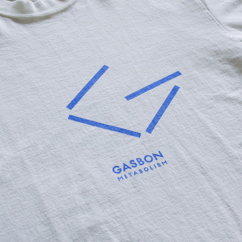 GASBON METABOLISM  〈G〉T-shirt　フェードブルー