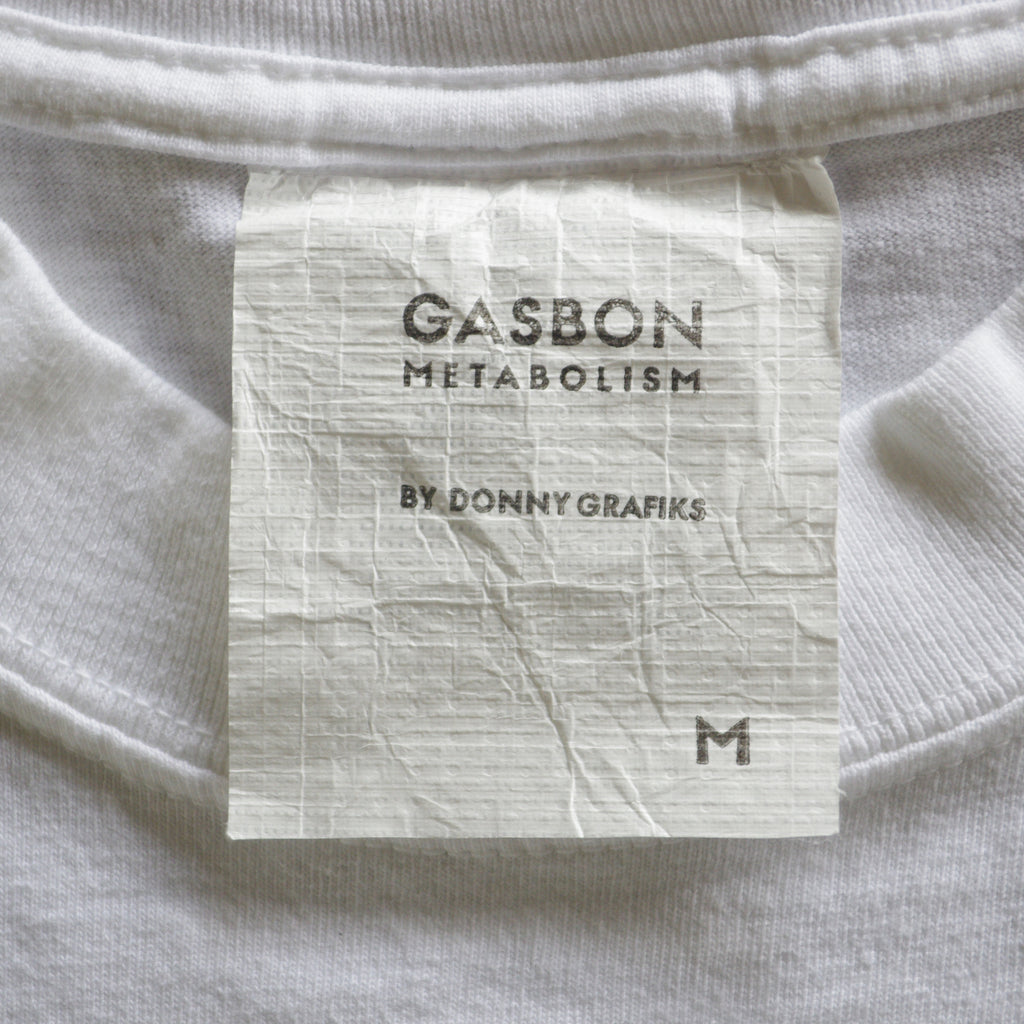 GASBON METABOLISM  〈G〉T-shirt　フェードブルー