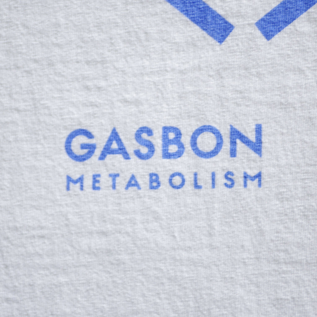 GASBON METABOLISM  〈G〉T-shirt　フェードブルー