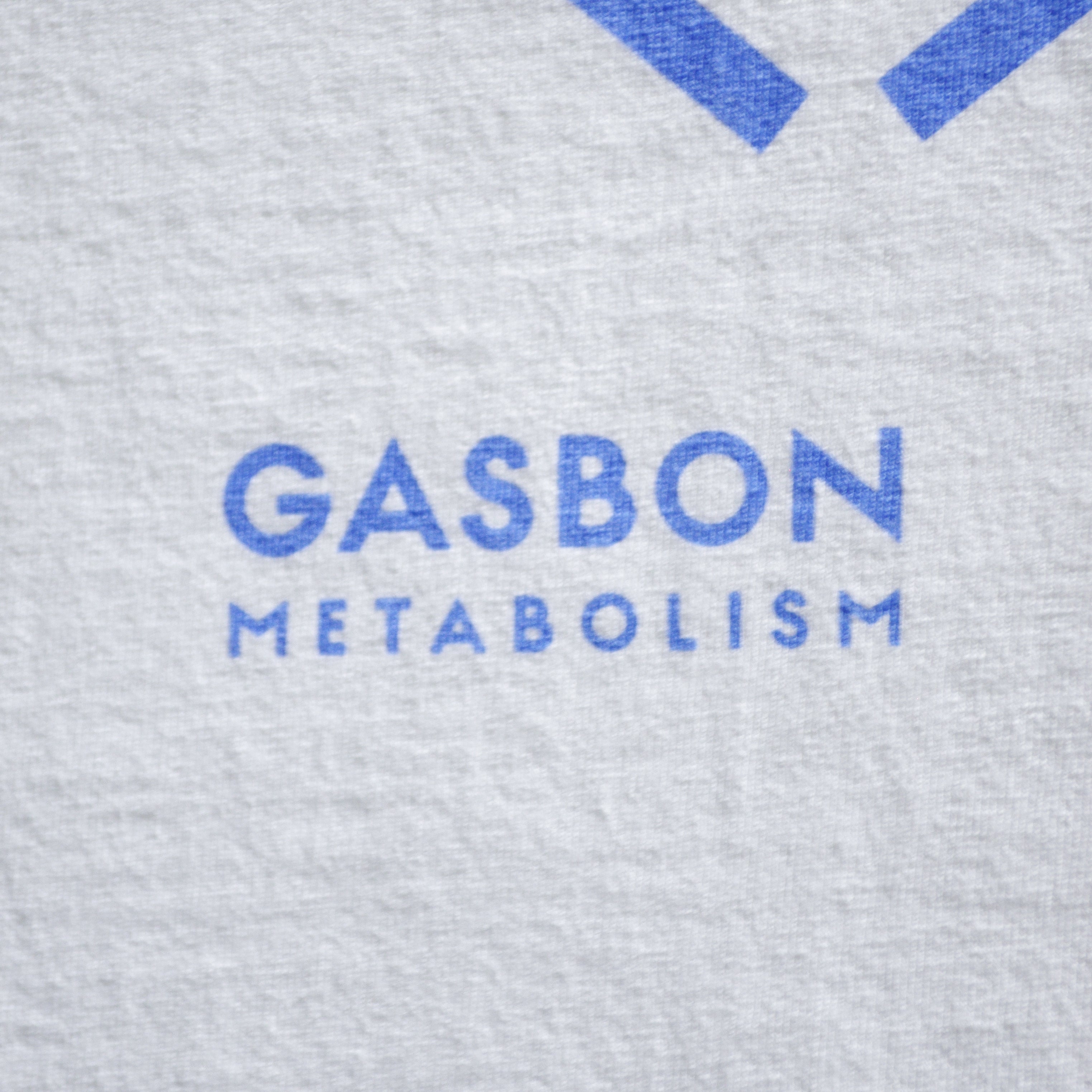 GASBON METABOLISM  〈G〉T-shirt　フェードブルー