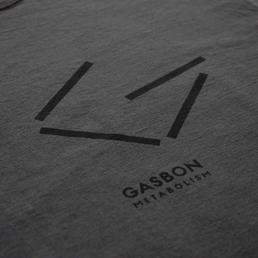 GASBON METABOLISM  〈G〉T-shirt　ブラック