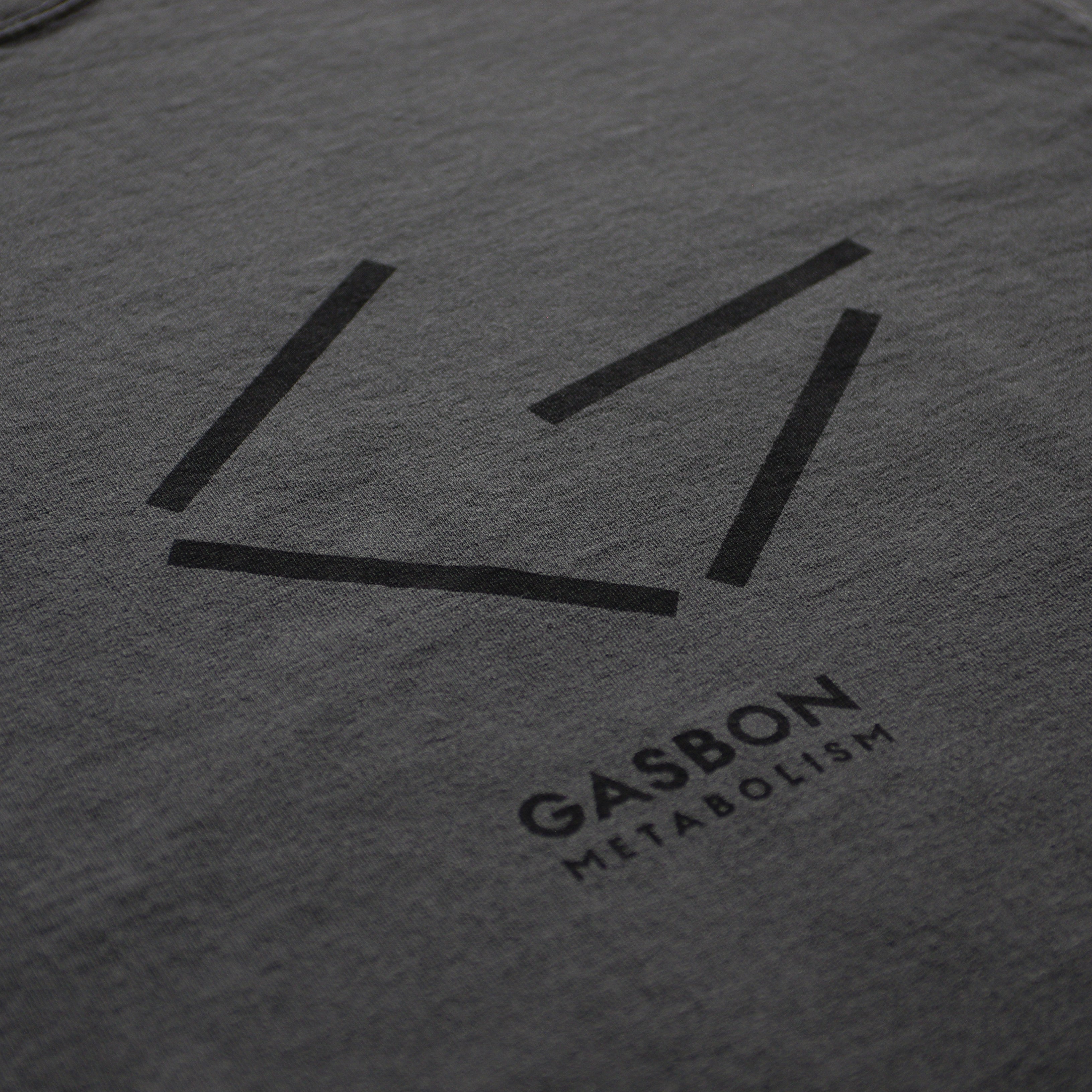 GASBON METABOLISM  〈G〉T-shirt　ブラック