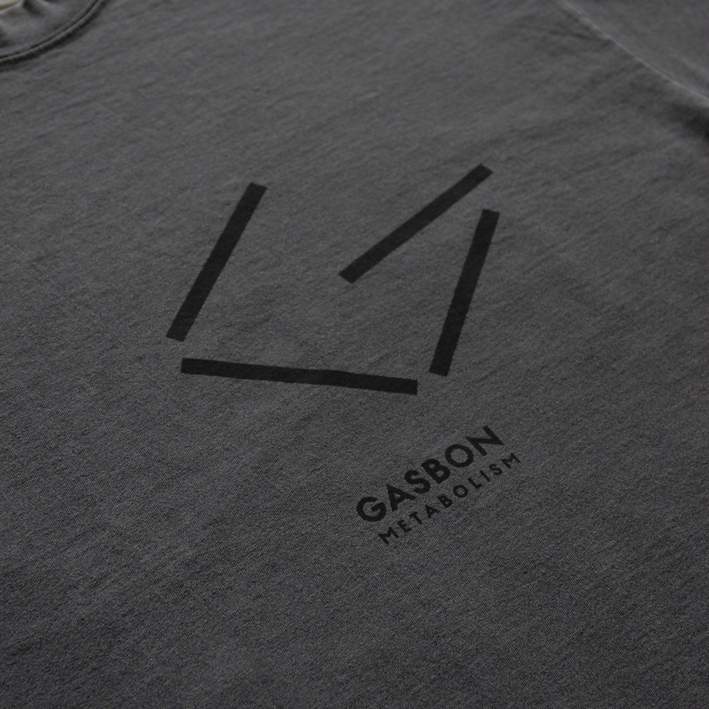 GASBON METABOLISM  〈G〉T-shirt　ブラック