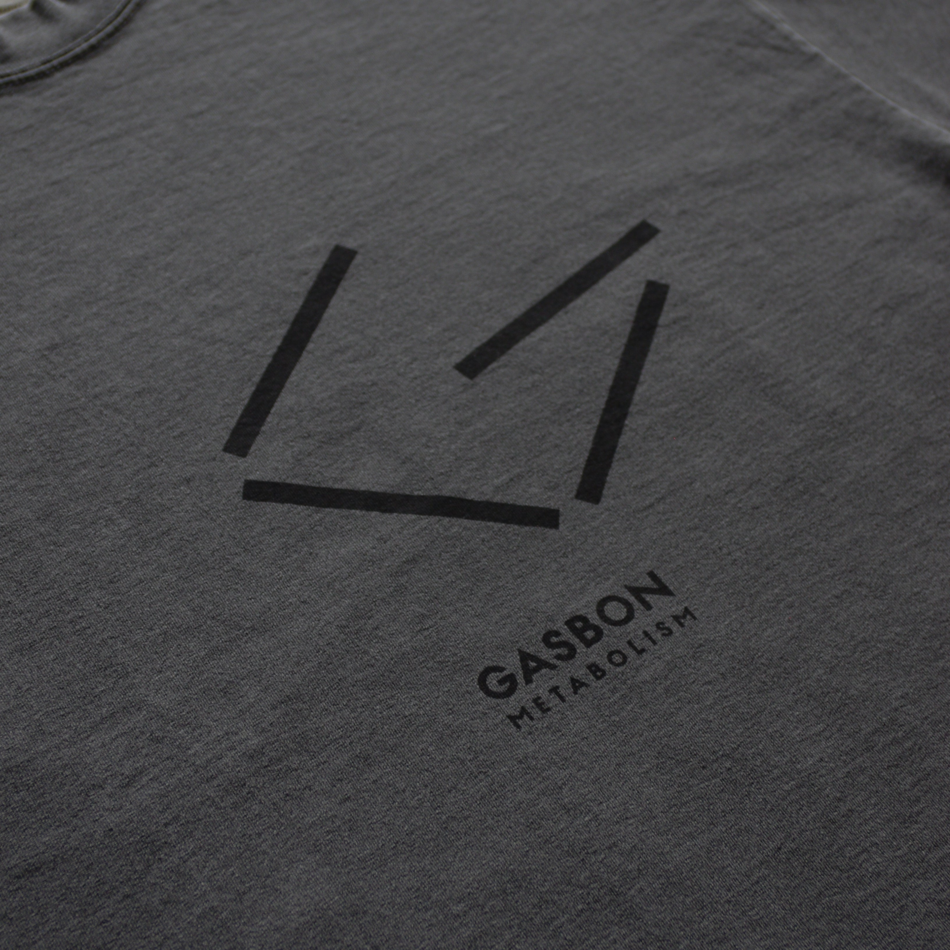 GASBON METABOLISM  〈G〉T-shirt　ブラック