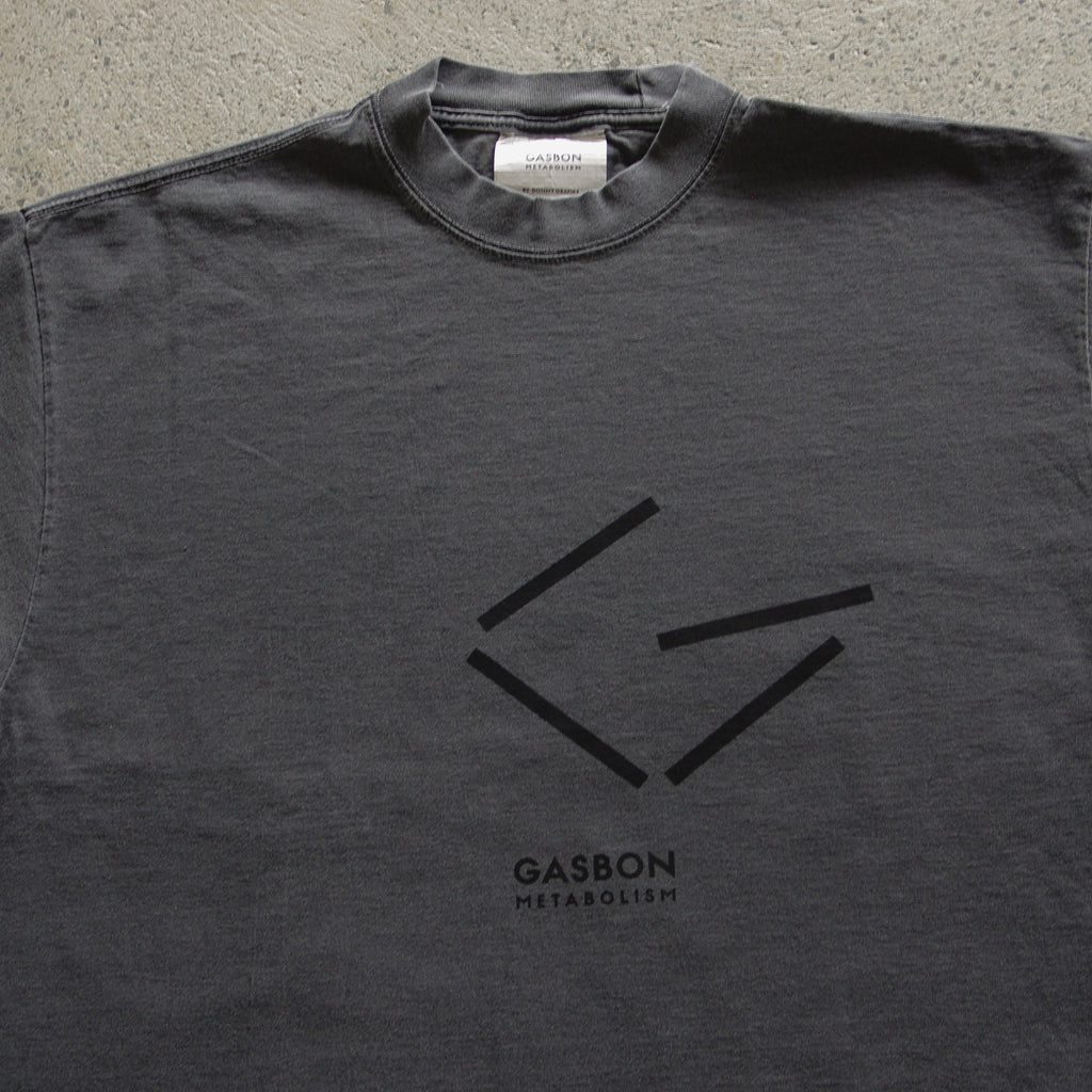 GASBON METABOLISM  〈G〉T-shirt　ブラック