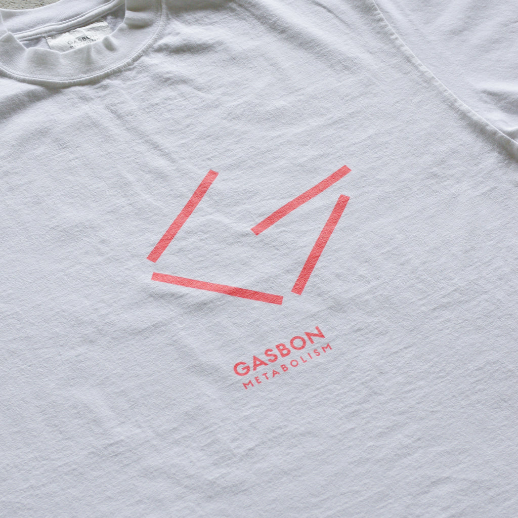 GASBON METABOLISM  〈G〉T-shirt　フレッシュコーラル