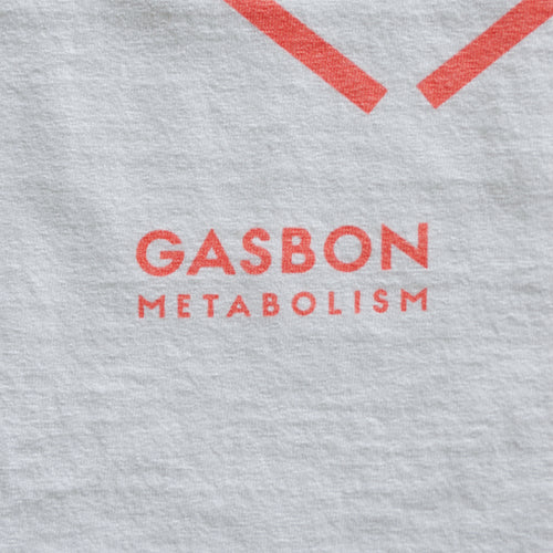 GASBON METABOLISM  〈G〉T-shirt　フレッシュコーラル