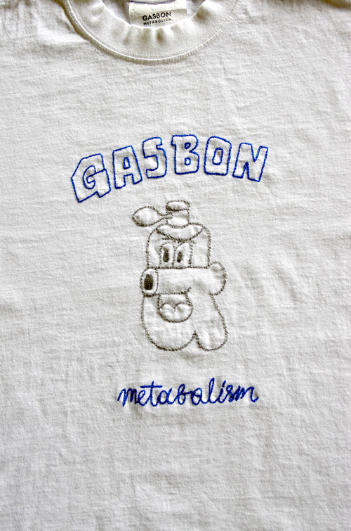 GASBON × DIEGO ガスボーイ “still here” T-shirt 2026 ホワイト