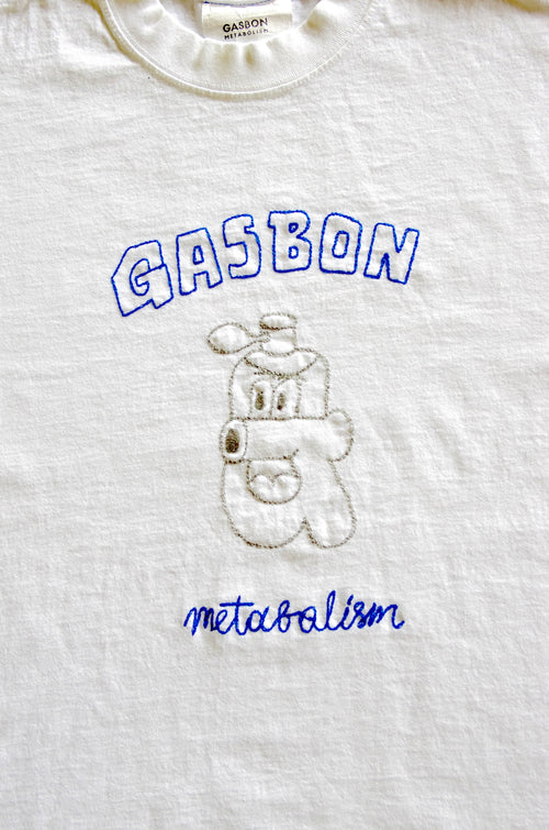 GASBON × DIEGO ガスボーイ “still here” T-shirt 2026 ホワイト