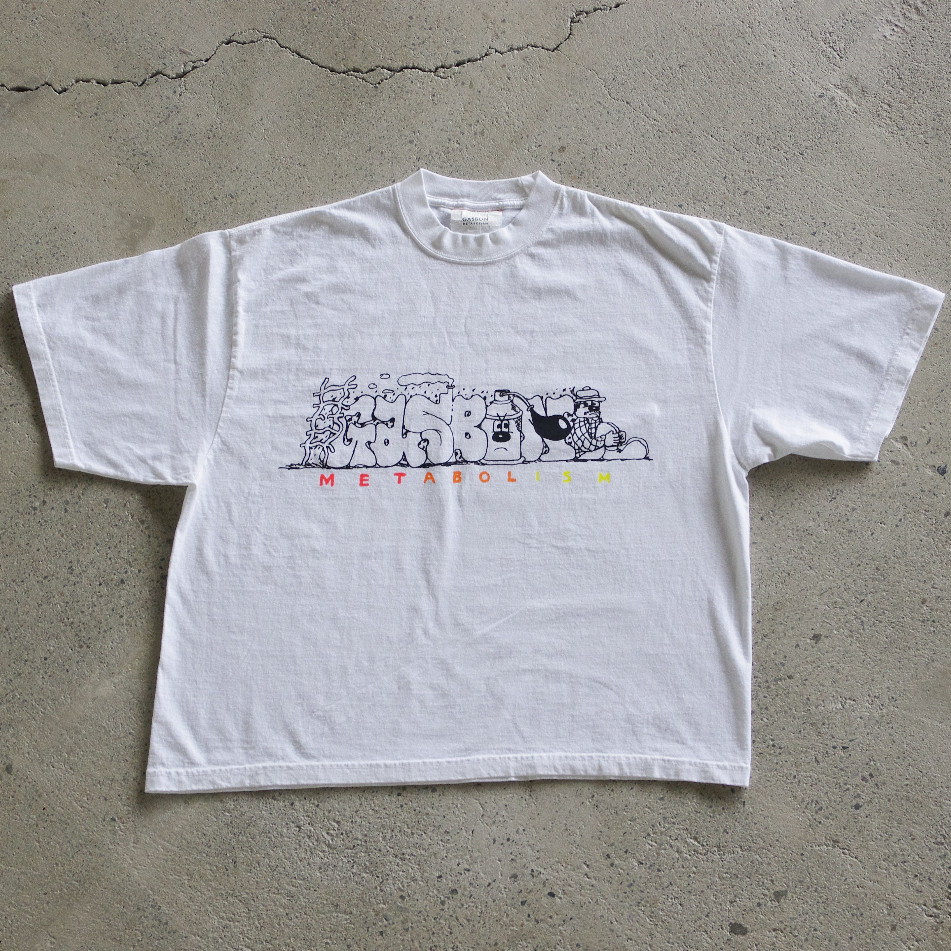 GASBON x DIEGO T-shirt リターンズ 2026/white