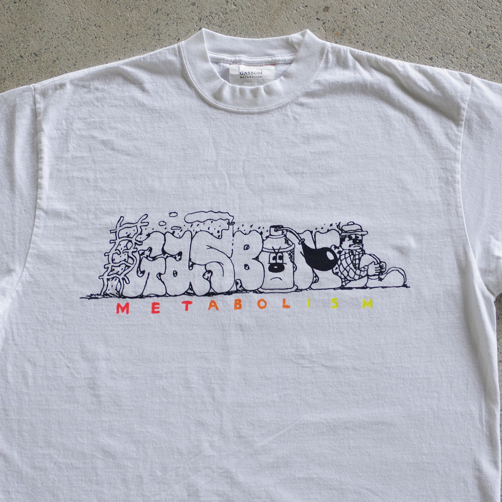 GASBON x DIEGO T-shirt リターンズ 2026/white