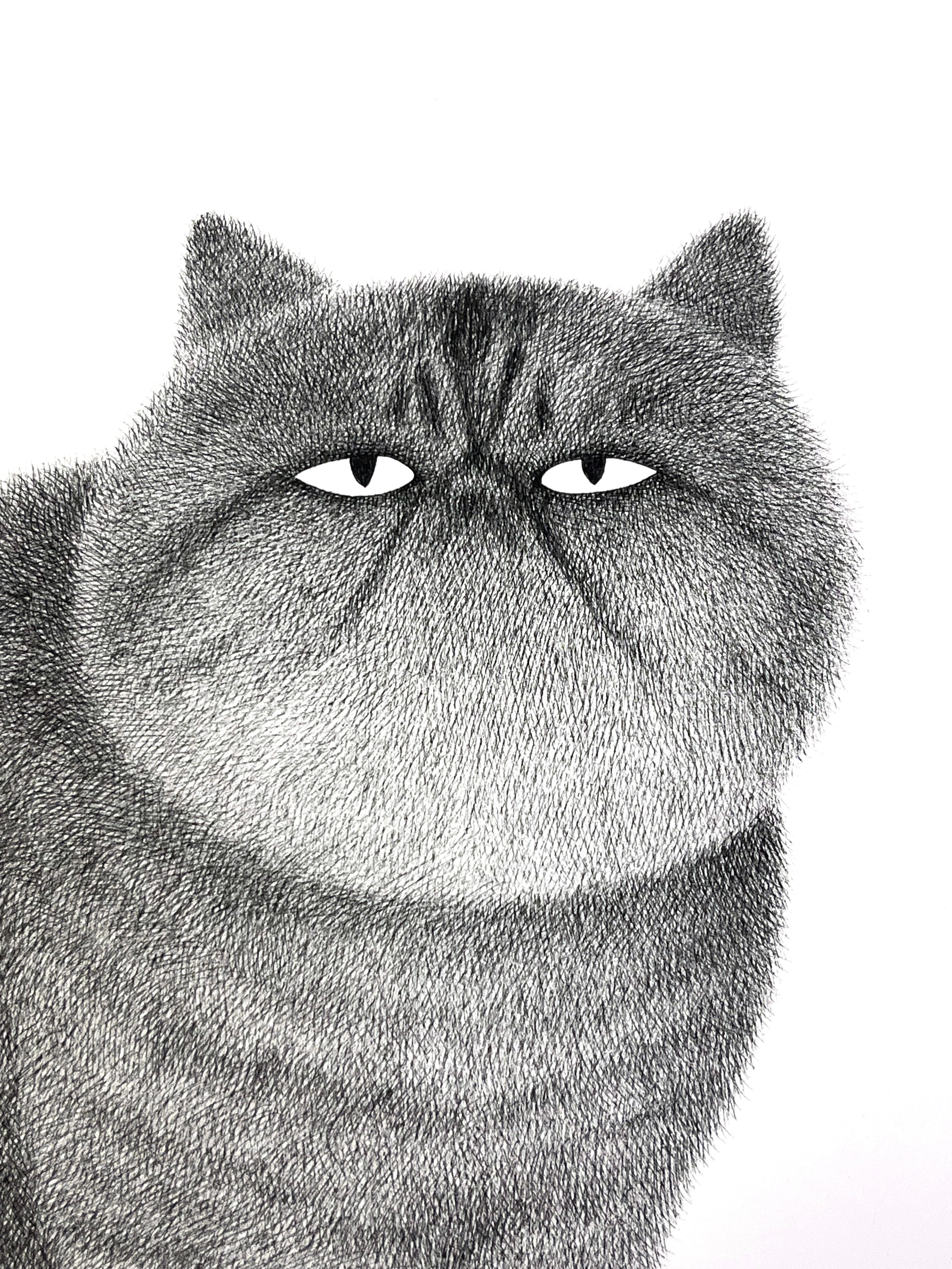 Kitty No.104 – A3 Open Edition Print