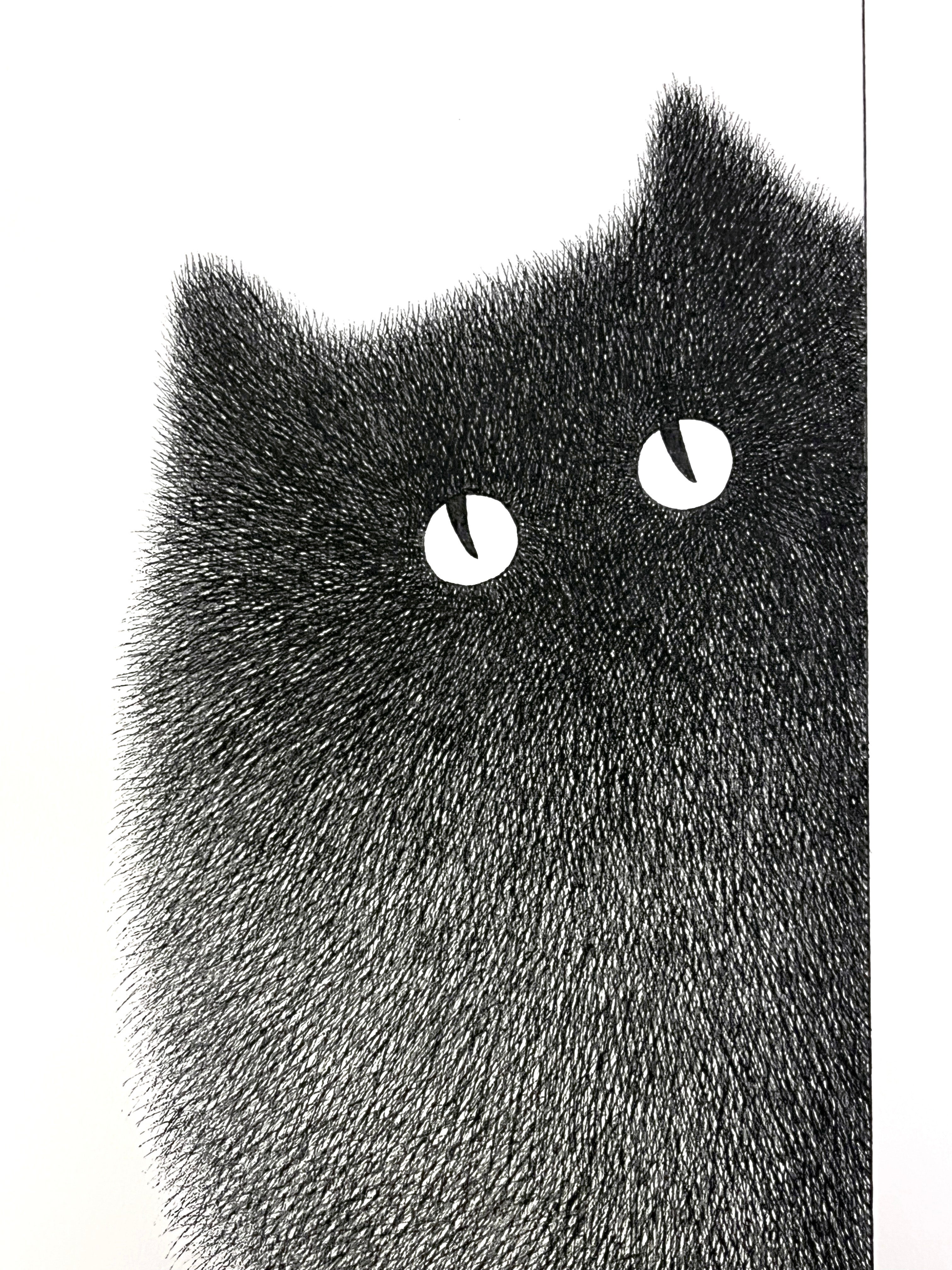 Kitty No.50 – A3  Limited Edition Print
