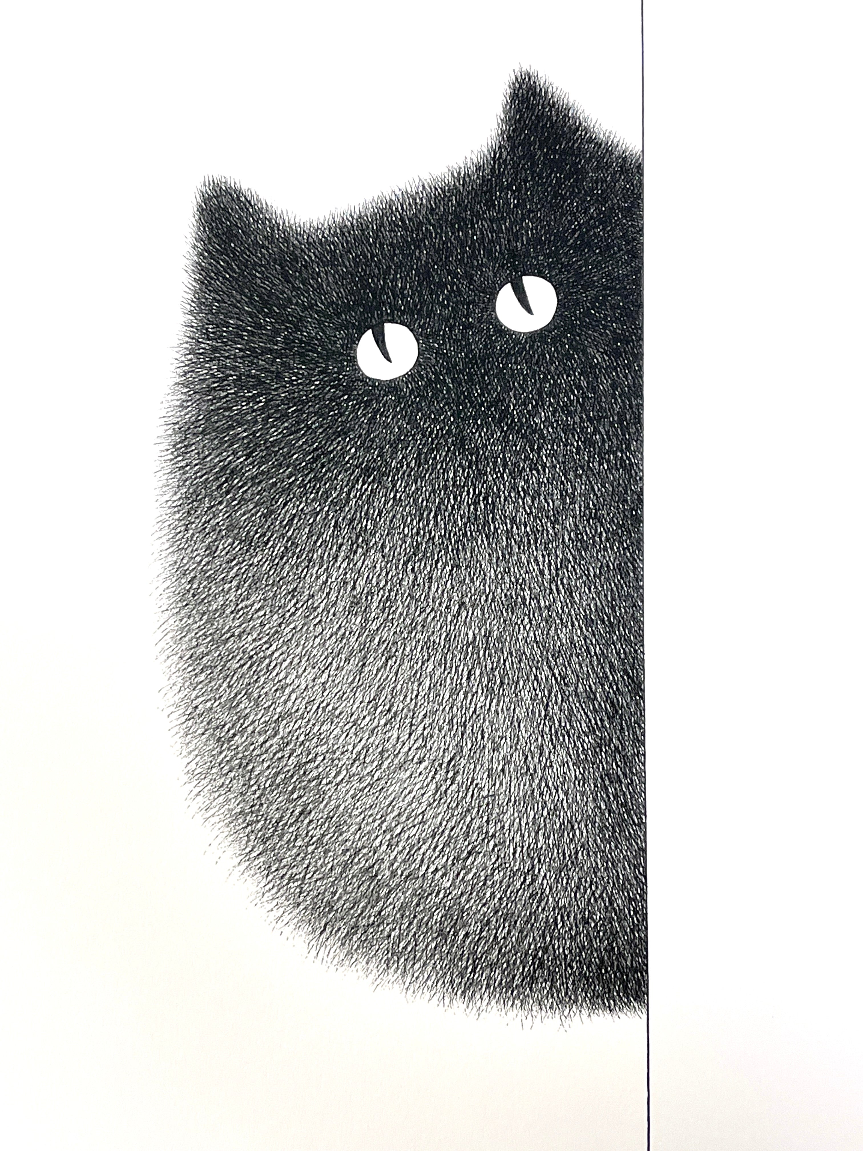 Kitty No.50 – A3  Limited Edition Print