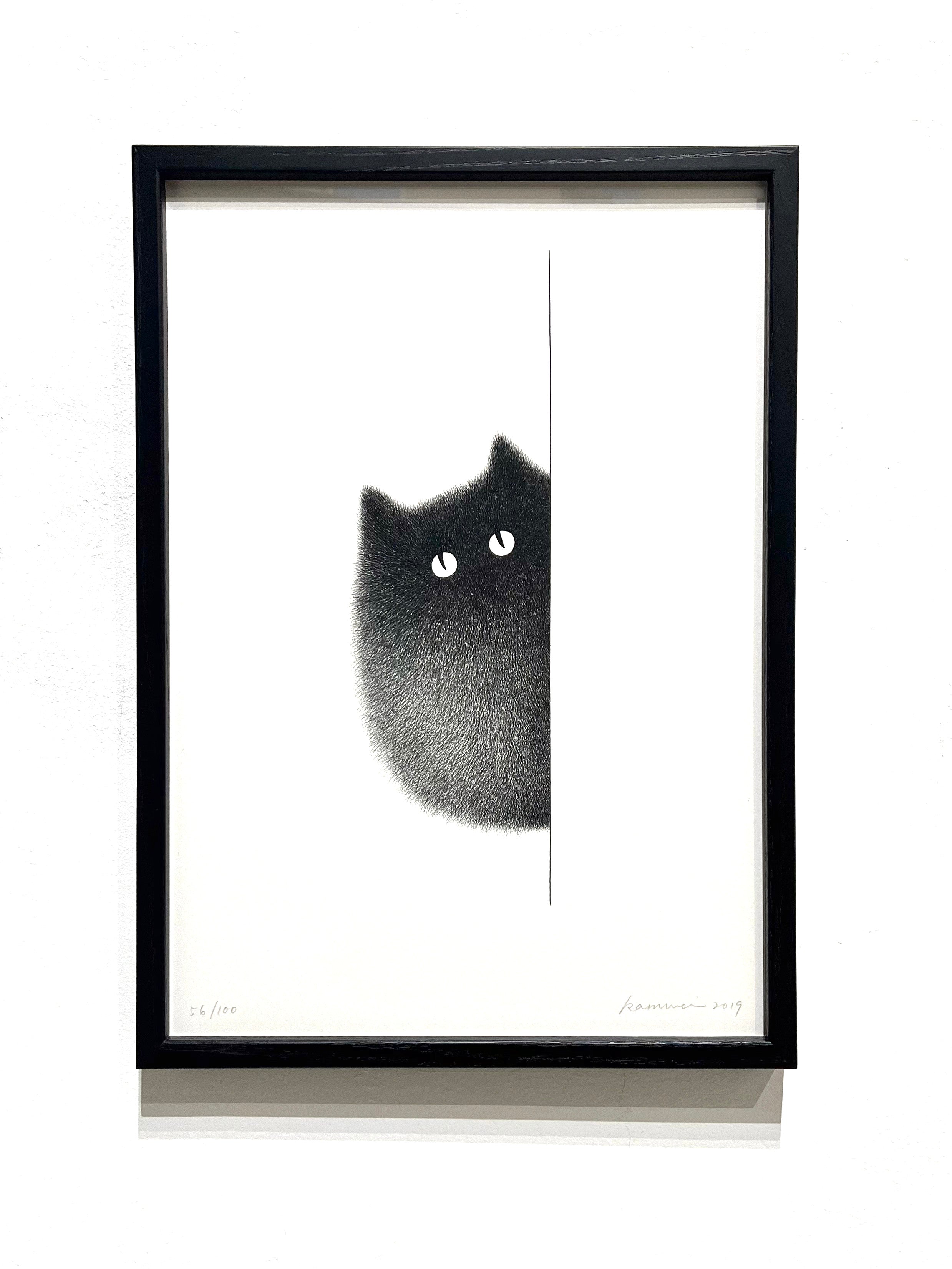 Kitty No.50 – A3  Limited Edition Print