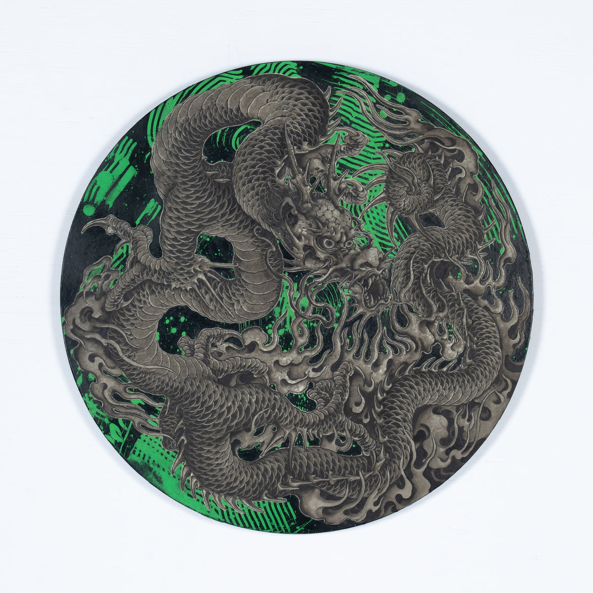 炎龍図
