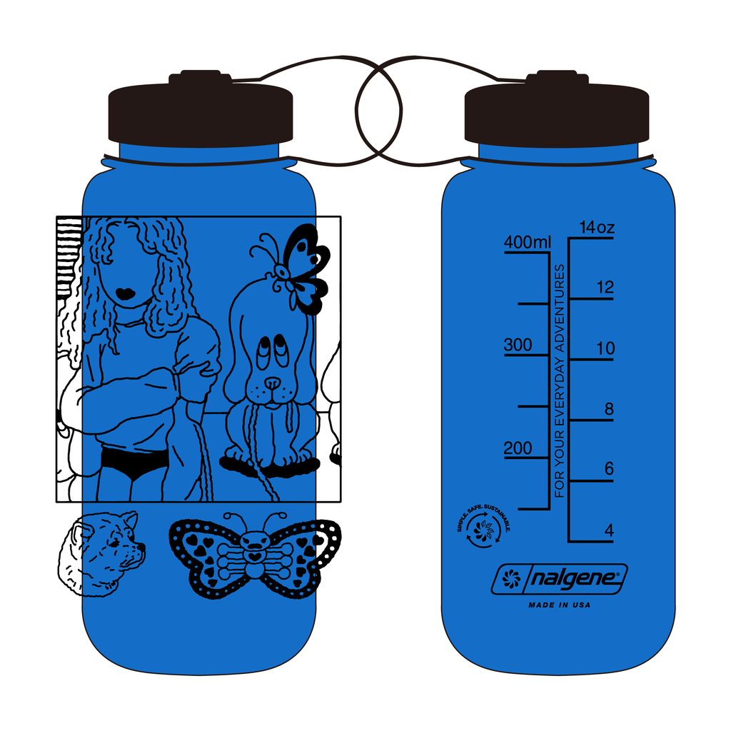 AUTO MOAI nalgene bottle 0.5L