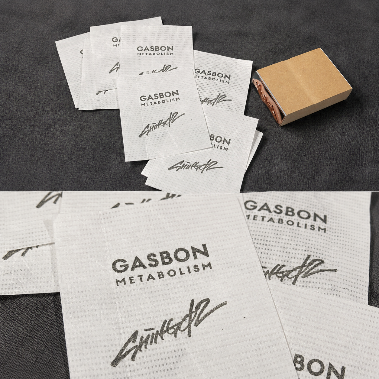 Shing02 × GASBON Tagging Tシャツ