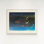 Floating abreast at the precipice (Frame: 24x30 inch) / Julian Klincewicz