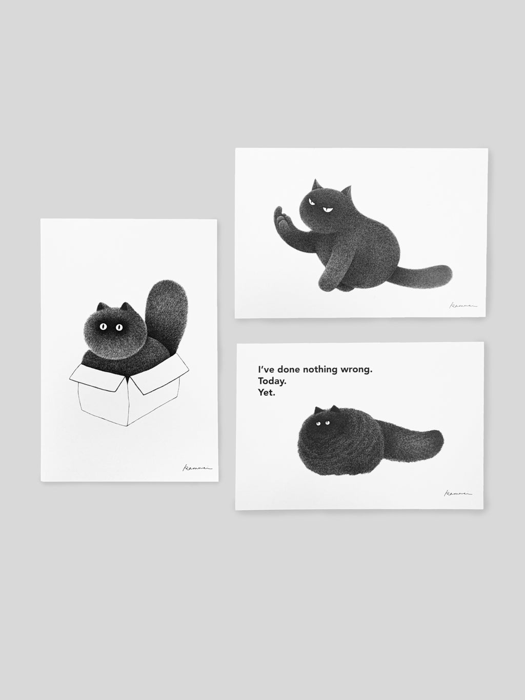 カムウェイ・フォン　ポストカード3枚セット