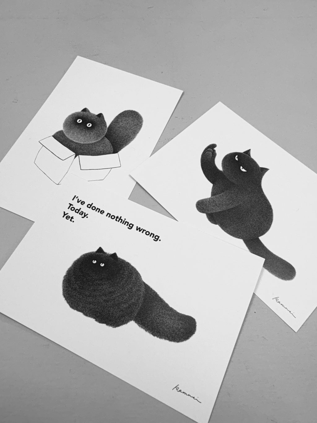 カムウェイ・フォン　ポストカード3枚セット