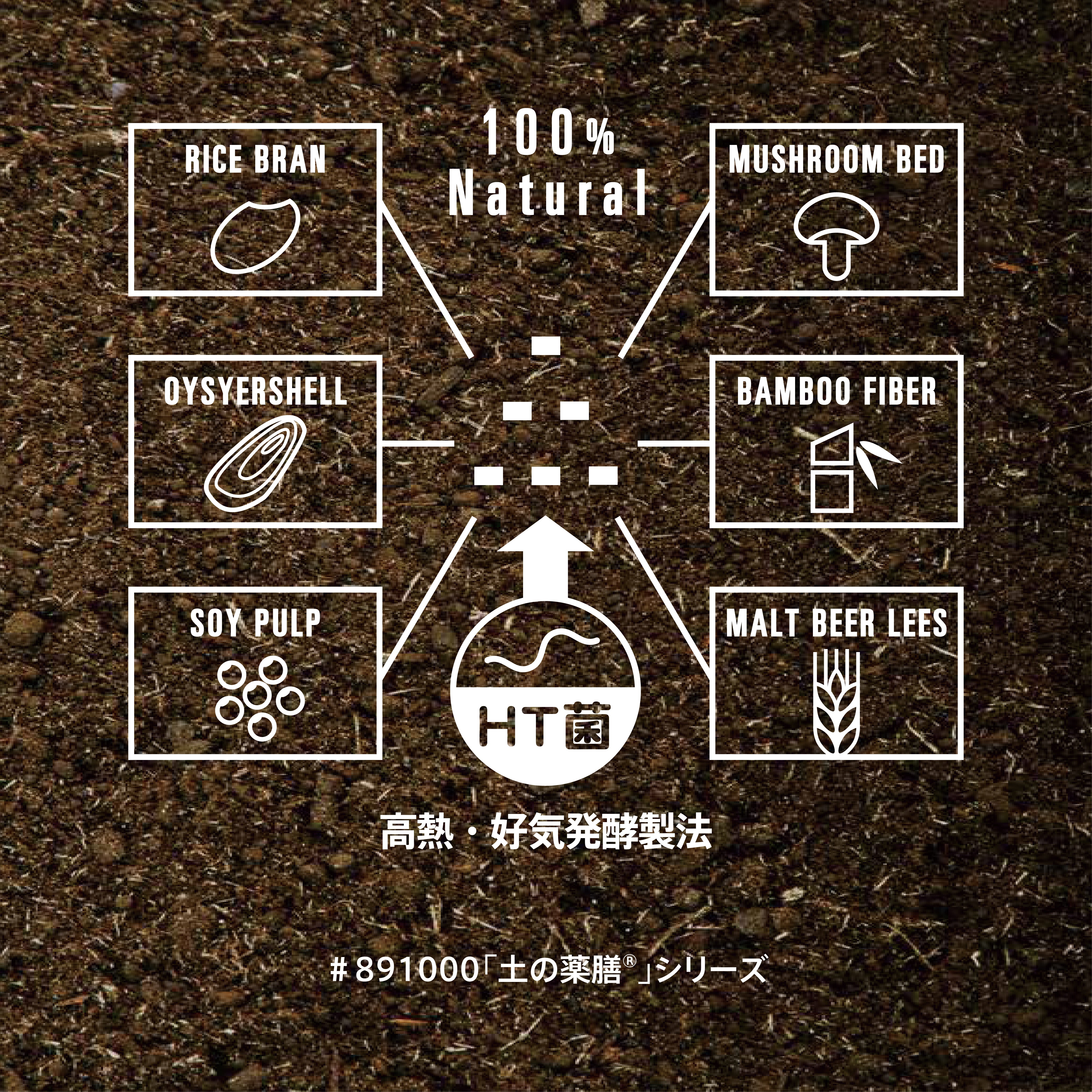 土の薬膳®︎シリーズ BIO Fertilizer (2000g)